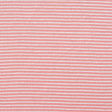 Light Pink Stripe Rib Knit, Cotton — texture