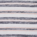 White Horizontal-Stripe Knit, Polyester — texture