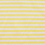 Yellow Horizontal-Stripe Knit, Cotton