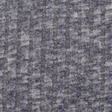 Grey Marl Rib Knit, Viscose-Poly