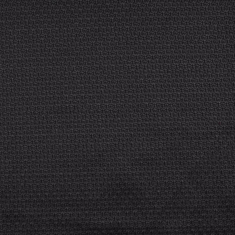 Jacquard 100% Polyester Interlock Knit Fabric, 170 gsm — Black