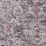 White Abstract Chunky Knit, Poly-Viscose — texture
