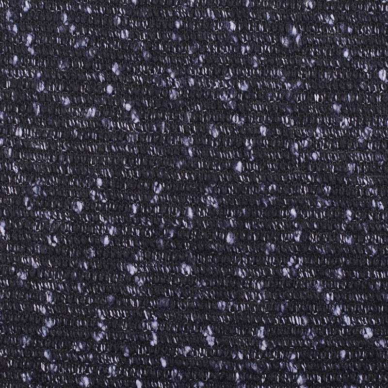 Dark Grey Marl Interlock Knit, Polyester, 230 gsm
