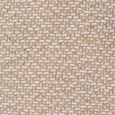 Jacquard Polyester Acrylic Chunky Knit Fabric, 234 gsm — Beige