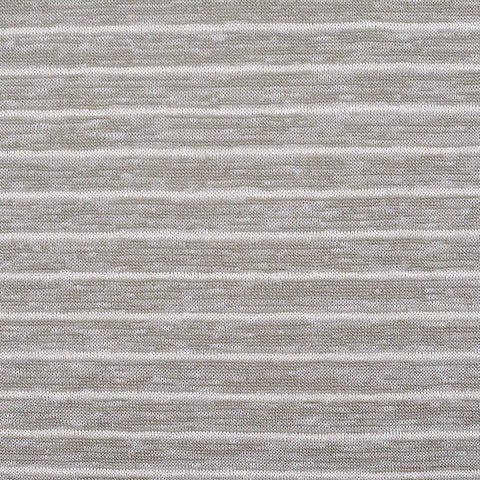 Grey Horizontal-Stripe Jersey Knit, Poly-Viscose, 162 gsm