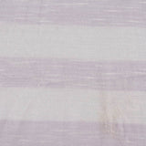 Heathered Lavender Horizontal-Stripe Chunky Knit, Poly-Acrylic