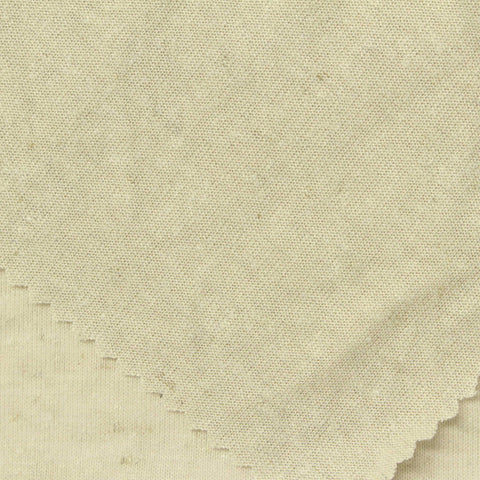 Polyester Linen Jersey Knit Fabric, 125 gsm, 165 cm — Beige