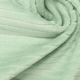 Cotton Polyester Velvet Fabric, 220 gsm, 170 cm — Green — photo 2