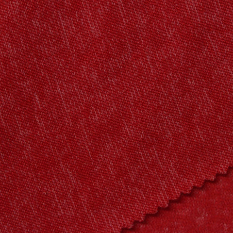 Red Marl Jersey Knit, Viscose-Poly, 245 gsm