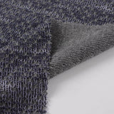 Dark Grey Textured-Grid Chunky Knit, Cotton-Poly — photo 2