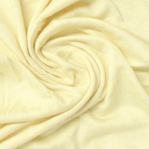 Viscose Stretch Jersey Knit Fabric, 160 gsm, 140 cm — Yellow