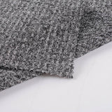 Black Marl Rib Knit, Poly-Viscose — photo 2