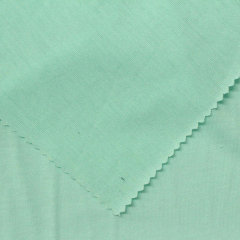 Polyester Cotton Jersey Knit Fabric, 157 gsm, 160 cm — Green