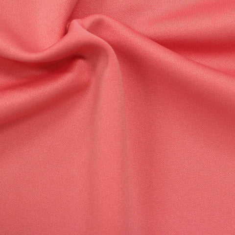 Polyester Stretch Jersey Knit Fabric, 218 gsm, 147 cm — Red