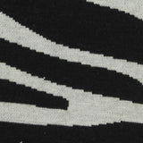Black Zebra Jacquard, Poly-Viscose — photo 2