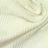 Viscose Stretch Rib Knit Fabric, 380 gsm, 180 cm — Yellow — photo 2
