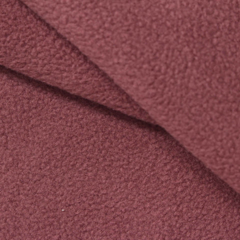 100% Polyester Fleece Fabric, 360 gsm, 148 cm — Red