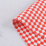 Red Diamond Jacquard, Polyester — photo 2