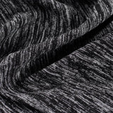 Black Marl Chunky Knit, Poly-Cotton — photo 2