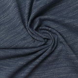 Navy Marl Jersey Knit, Cotton — photo 2