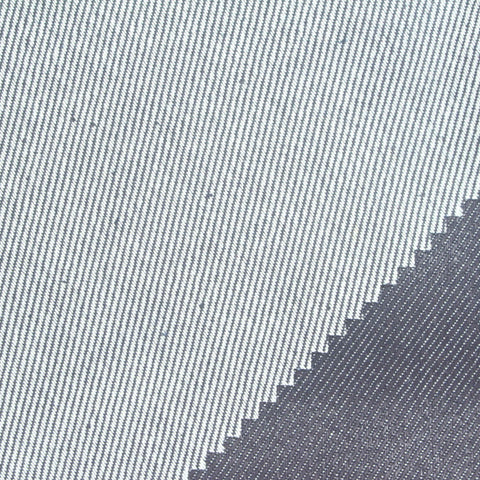Cotton Tencel Lyocell Woven Fabric, 332 gsm, 185 cm — Blue