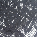 Black Floral Lace, Nylon — photo 2