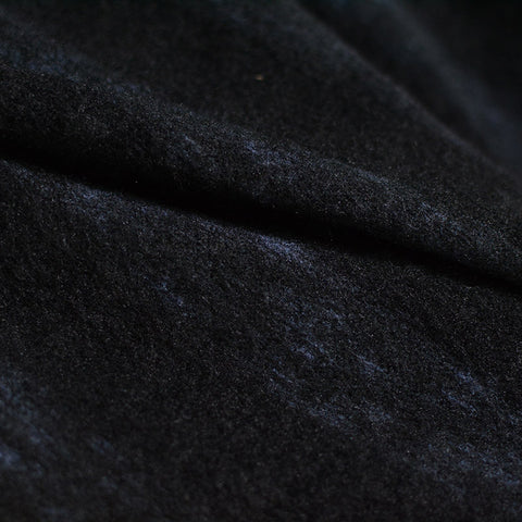 Black Marl Chunky Knit, Polyester, 180 gsm