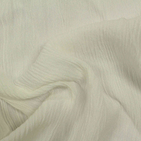 100% Viscose Crepe Fabric, 226 gsm, 122 cm — Grey