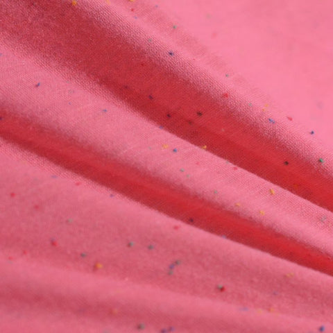 Pink Marl Jersey Knit, Polyester, 150 gsm