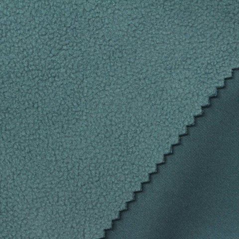 100% Polyester Fleece Fabric, 280 gsm, 158 cm — Green