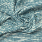 Blue Marl Rib Knit, Polyester — photo 2