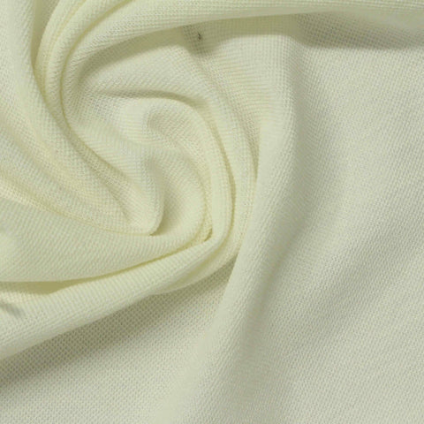 Polyester Acrylic Piqué Knit Fabric, 160 gsm, 160 cm — Khaki