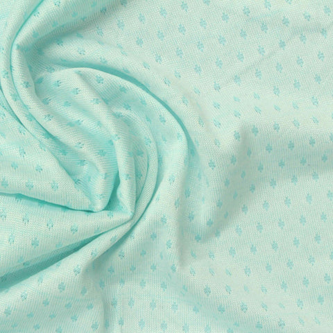 Blue Tone-on-Tone Jersey Knit, Polyester, 138 gsm