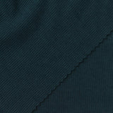 Modal Polyester Stretch Rib Knit Fabric, 250 gsm, 145 cm — Green — photo 2