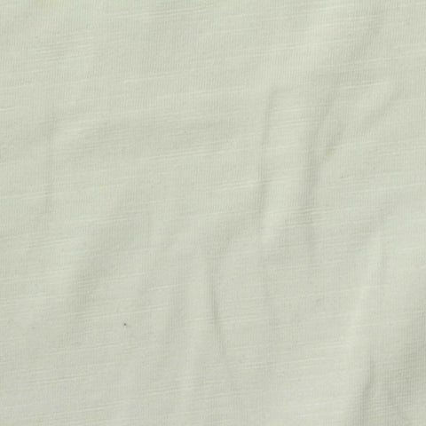 Cotton Stretch Jersey Knit Fabric, 190 gsm, 175 cm — White