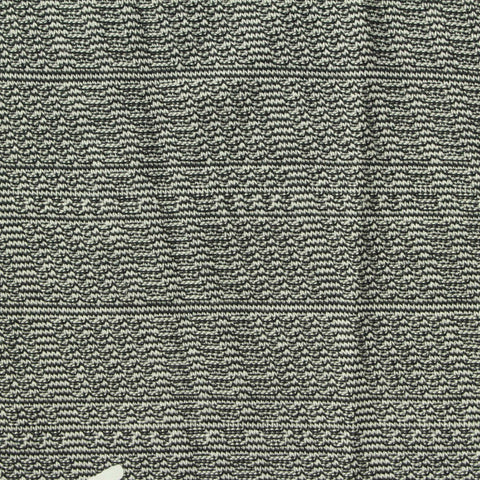 Black Textured-Band Jacquard, Viscose-Poly