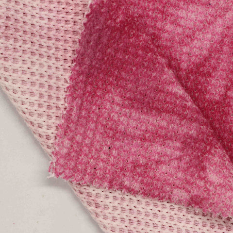 Pink Marl Chenille, Polyester, 360 gsm
