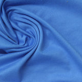 Polyester Stretch Milk Silk Knit Fabric, 150 gsm, 164 cm — Blue — photo 2