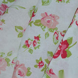 Pink Roses Poplin, Cotton — photo 2
