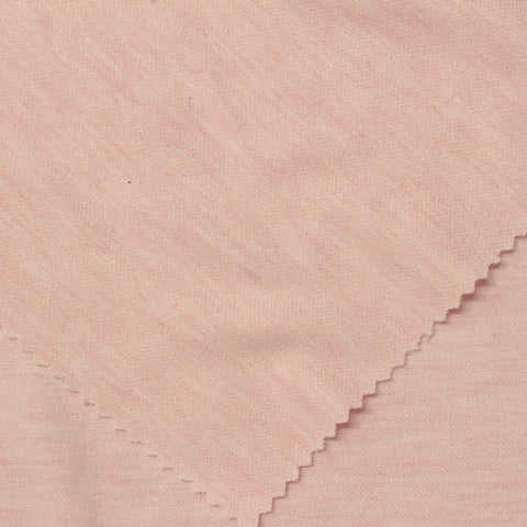 Polyester Viscose Piqué Knit Fabric, 186 gsm, 165 cm — Pink