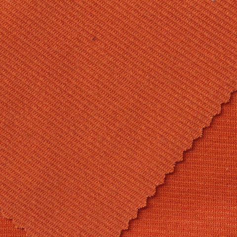 100% Polyester Knit Fabric, 270 gsm, 170 cm — Orange