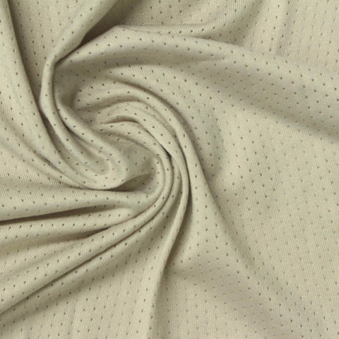 Polyester Stretch Knit Fabric, 170 gsm, 16 cm — Beige