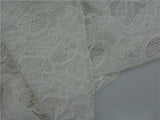 White Floral Lace, Nylon — photo 2