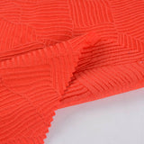 Coral Tone-on-Tone Jacquard, Cotton-Poly — photo 2