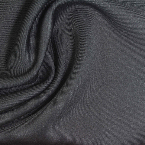 Polyester Stretch Scuba Knit Fabric, 310 gsm, 165 cm — Grey