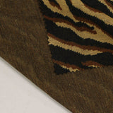 Black Tiger Interlock Knit, Polyester — photo 2