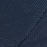 Cotton Polyester Rib Knit Fabric, 175 gsm — Navy — photo 2