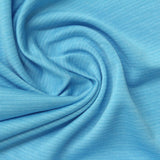Light Blue Marl Jersey Knit, Polyester — photo 2