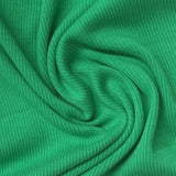 Modal Tencel Lyocell Stretch Rib Knit Fabric, 360 gsm, 124 cm — Green — photo 2
