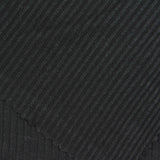 Viscose Stretch Rib Knit Fabric, 175 gsm, 185 cm — Black — photo 2